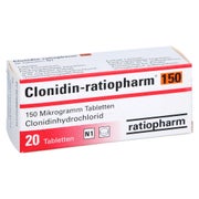 Clonidin-ratiopharm 150 Tabletten 20 St