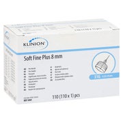 SOFT FINE plus Kanülen 8 mm 31 G 0,25 mm 110 St