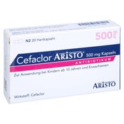 Cefaclor Aristo 500 mg Hartkapseln 20 St