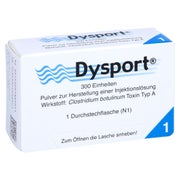 DYSPORT 300 Einheiten Pulver z.Herst.e.Inj.-Lsg. 1 St