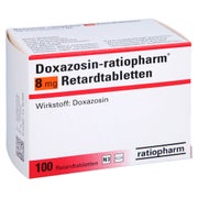 DOXAZOSIN-ratiopharm 8 mg Retardtabletten 100 St