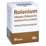 ROLENIUM 50 µg/250 µg/Dosis 60ED einzeld.Plv.Inh. 60 St