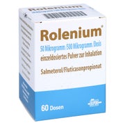 ROLENIUM 50 µg/500 µg/Dosis 60ED einzeld.Plv.Inh. 60 St