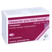 IRBESARTAN plus HCT Hennig 150 mg/12,5 mg Filmtab. 98 St