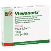 Vliwasorb Superabsorb.saugkomp.steril 7, 10 St