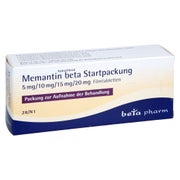 MEMANTINHYDROCHLORID beta Start 5mg/10mg/15mg/20mg 28 St