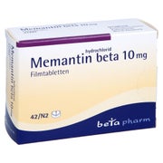 MEMANTINHYDROCHLORID beta 10 mg Filmtabletten 42 St