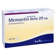 MEMANTINHYDROCHLORID beta 20 mg Schmelztabletten 98 St