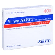 Simva Aristo 40 mg Filmtabletten 50 St