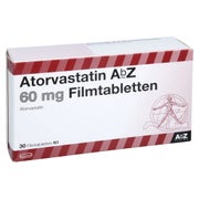 Atorvastatin AbZ 60 mg Filmtabletten 30 St