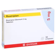 Rizatriptan Glenmark 5 mg Tabletten 6 St