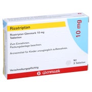 Rizatriptan Glenmark 10 mg Tabletten 3 St