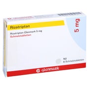 RIZATRIPTAN Glenmark 5 mg Schmelztabletten 6 St