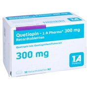 QUETIAPIN-1A Pharma 300 mg Retardtabletten 50 St