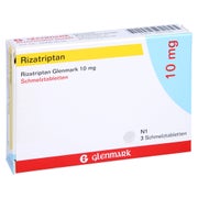 RIZATRIPTAN Glenmark 10 mg Schmelztabletten 3 St