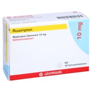 RIZATRIPTAN Glenmark 10 mg Schmelztabletten 18 St