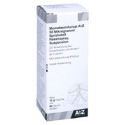 MOMETASONFUROAT AbZ 50 µg/Spr.St.Nasenspr.Susp.60 10 g