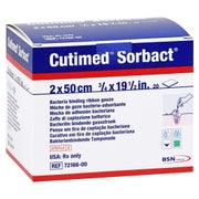 Cutimed Sorbact Tamponaden 2x50 cm 20 St