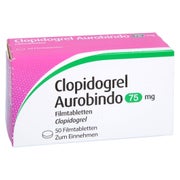 CLOPIDOGREL Aurobindo 75 mg Filmtabletten 50 St