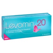 LEVOMIN 20 20 Mikrogramm/100 Mikrogramm Filmtabl. 21 St