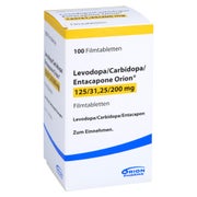 LEVODOPA/Carbidopa/Entacapone Orion 125/31,25/200 100 St