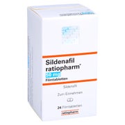 SILDENAFIL ratiopharm 50 mg Filmtabletten 24 St