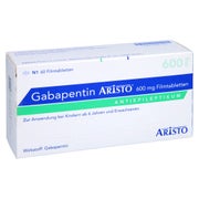 Gabapentin Aristo 600 mg Filmtabletten 60 St