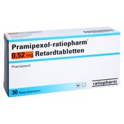 PRAMIPEXOL-ratiopharm 0,52 mg Retardtabletten 30 St