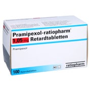 PRAMIPEXOL-ratiopharm 1,05 mg Retardtabletten 100 St
