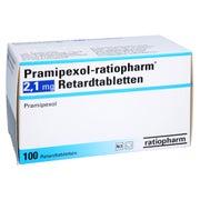 PRAMIPEXOL-ratiopharm 2,10 mg Retardtabletten 100 St