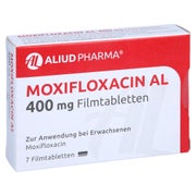 Moxifloxacin AL 400 mg Filmtabletten 7 St
