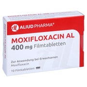 Moxifloxacin AL 400 mg Filmtabletten 10 St