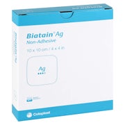 Biatain Ag Schaumverband 10x10 cm nicht 5 St