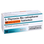 L-THYROXIN-Na-ratiopharm 50 Mikrogramm Tabletten 50 St
