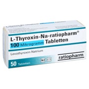 L-THYROXIN-Na-ratiopharm 100 Mikrogramm Tabletten 50 St