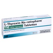 L-THYROXIN-Na-ratiopharm 150 Mikrogramm Tabletten 100 St