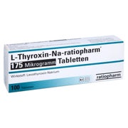 L-THYROXIN-Na-ratiopharm 175 Mikrogramm Tabletten 100 St