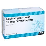Escitalopram AbZ 15 mg Filmtabletten 50 St