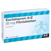 Escitalopram AbZ 20 mg Filmtabletten 20 St