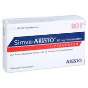 Simva Aristo 80 mg Filmtabletten 30 St