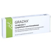 GRAZAX 75.000 SQ-T Lyo-Tab.Lyophilisat z.Einnehmen 30 St