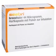 SEEBRI Breezhaler 44 Mikrogramm Hartk.m.Plv.z.Inh. 3X30 St