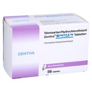 TELMISARTAN/HCT Zentiva 80 mg/12,5 mg Tabletten 56 St