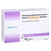 TELMISARTAN/HCT Zentiva 40 mg/12,5 mg Tabletten 28 St