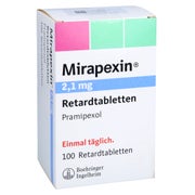 Mirapexin 2,1 mg Retardtabletten 100 St