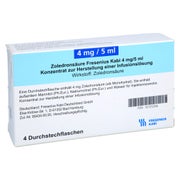 ZOLEDRONSÄURE Fresenius Kabi 4 mg/5 ml K.z.H.e.ILO 4 St
