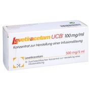 LEVETIRACETAM UCB 100 mg/ml Konz.z.Her.e.Inf.-Lsg. 10 St