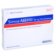 Simva Aristo 30 mg Filmtabletten 50 St