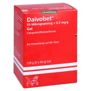 Daivobet 50 Mikrogramm/g + 0,5 mg/g Gel 120 g