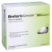 BRETARIS Genuair 322 µg Pulver z.Inhalation 3x60ED 3 St